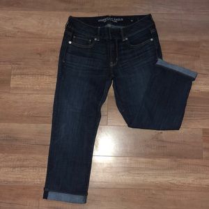 American Eagle Artist Crop Jeans